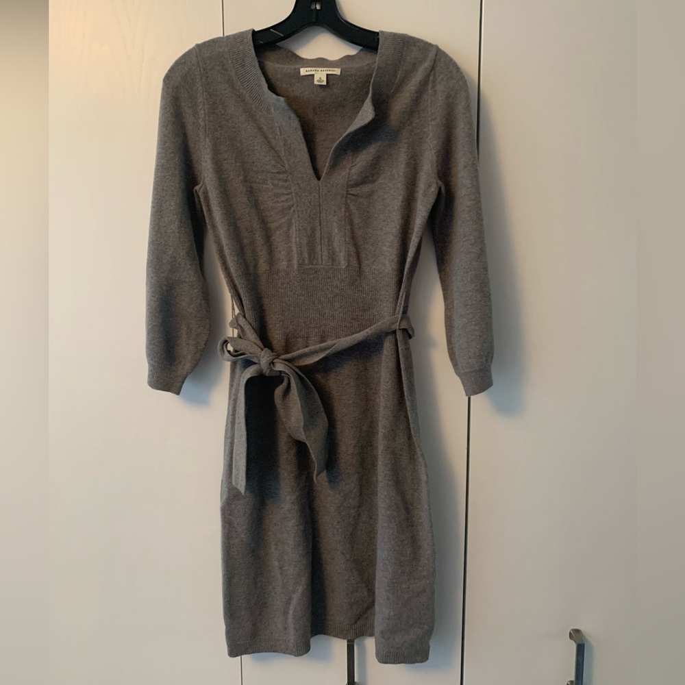 NWOT Banana Republic Gray shirt dress.